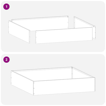 Raseneinfassung 6 Pcs Rostig