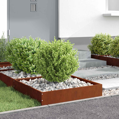 Raseneinfassung 6 Pcs Rostig