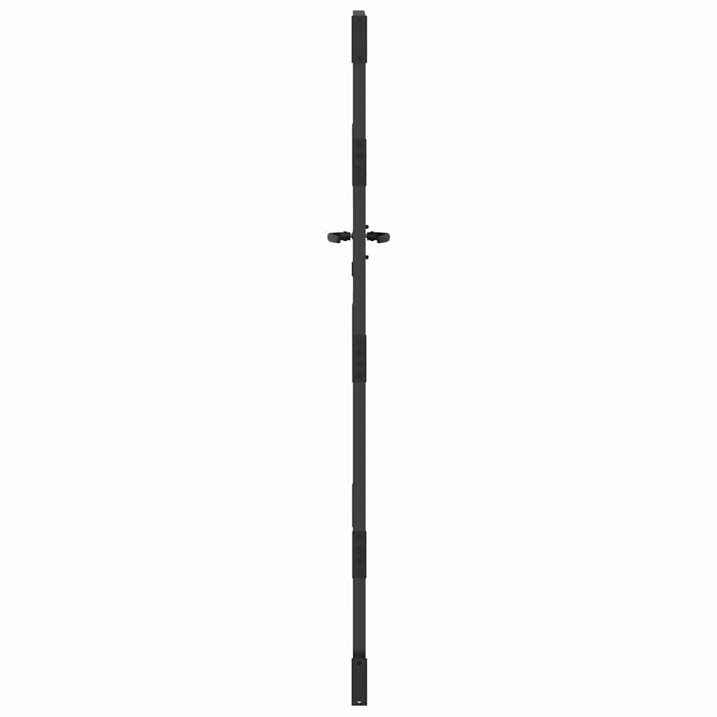 Gartentor Schwarz Pulverbeschichteter Stahl