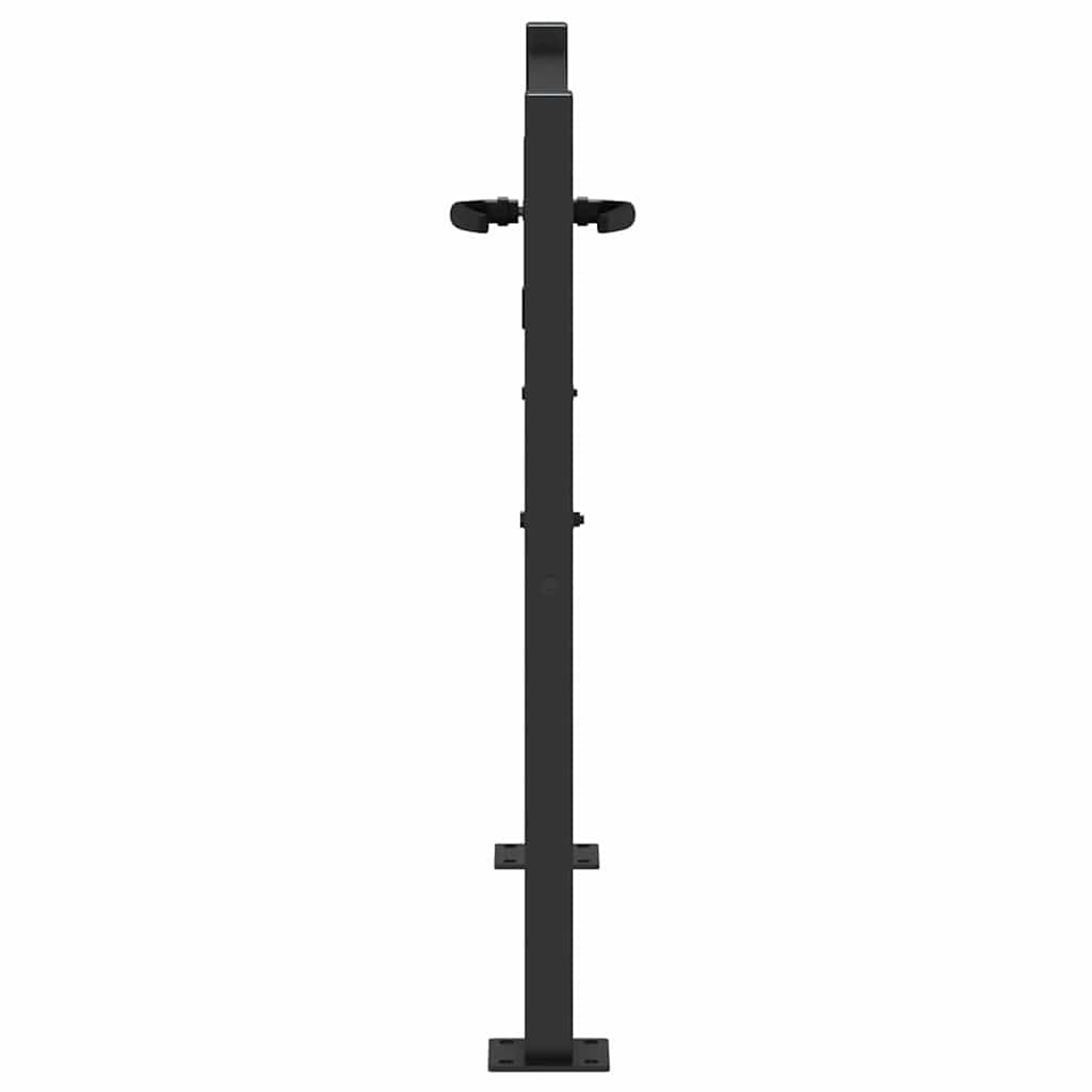 Gartentor 110 X 105 Cm Pulverbeschichteter Stahl