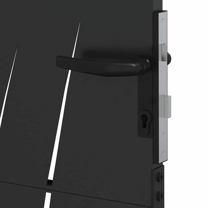 Gartentor 110 X 155 Cm Pulverbeschichteter Stahl