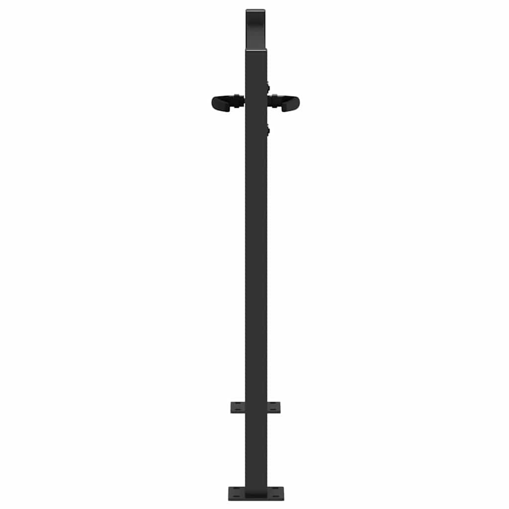 Gartentor 110 X 105 Cm Pulverbeschichteter Stahl