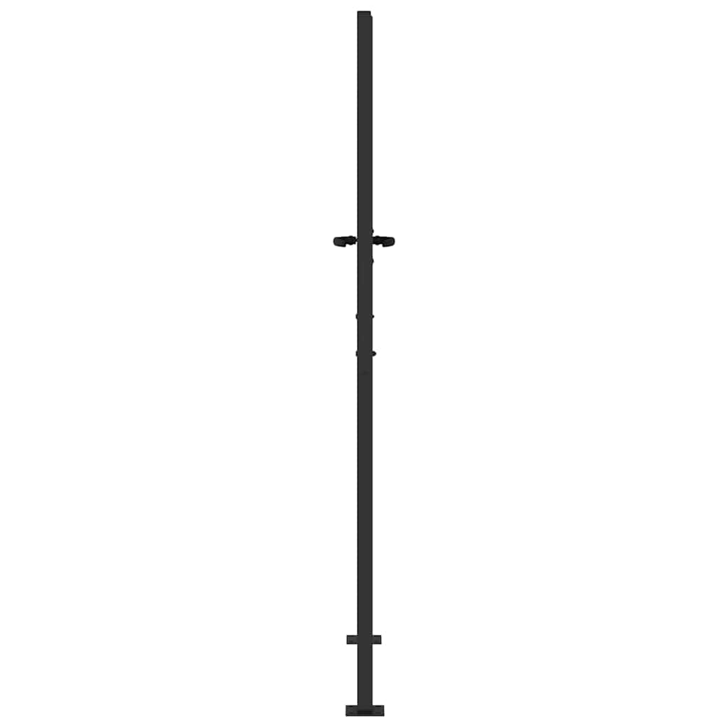Gartentor 110 X 180 Cm Pulverbeschichteter Stahl