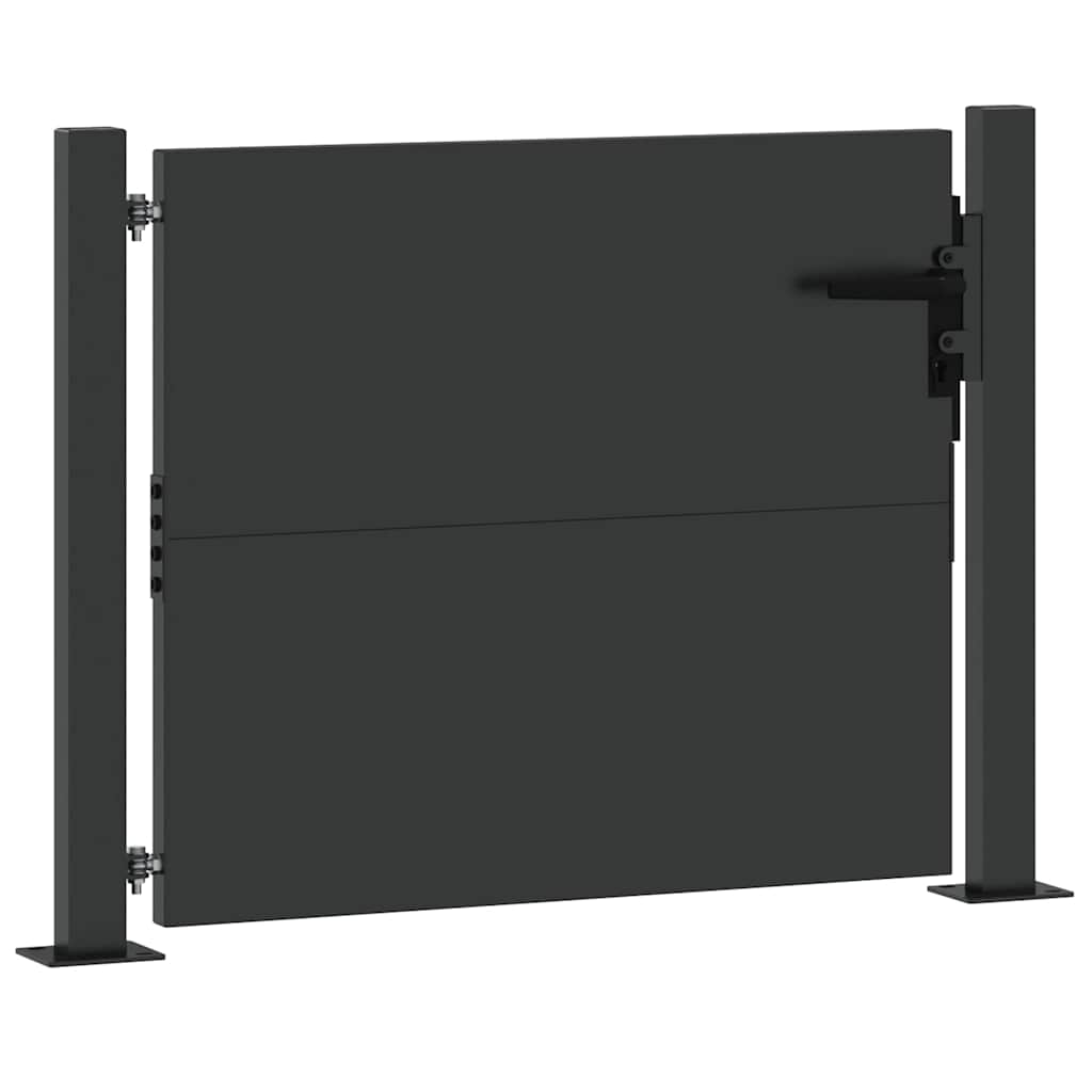 Gartentor 110 X 105 Cm Pulverbeschichteter Stahl