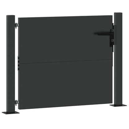 Gartentor 110 X 105 Cm Pulverbeschichteter Stahl