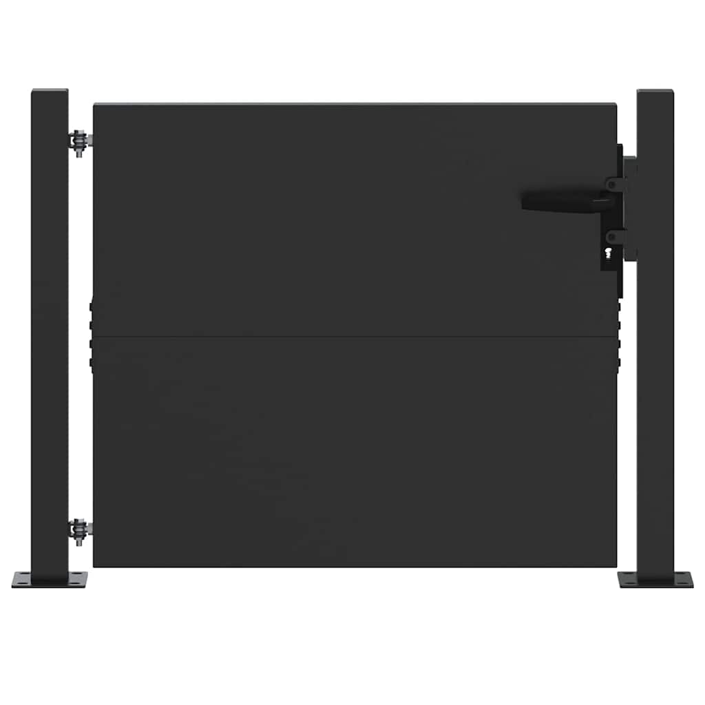 Gartentor 110 X 105 Cm Pulverbeschichteter Stahl