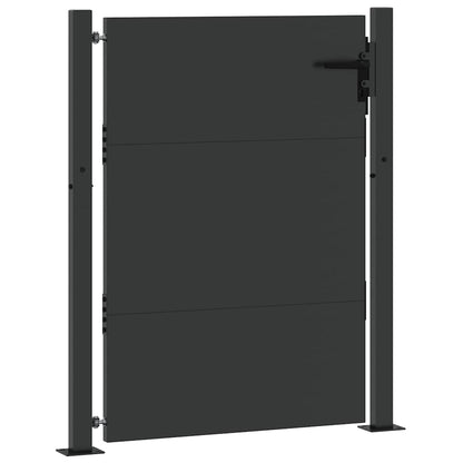 Gartentor 105 X 130 Cm Pulverbeschichteter Stahl