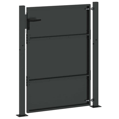 Gartentor 105 X 130 Cm Pulverbeschichteter Stahl
