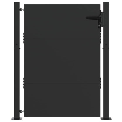 Gartentor 110 X 155 Cm Pulverbeschichteter Stahl
