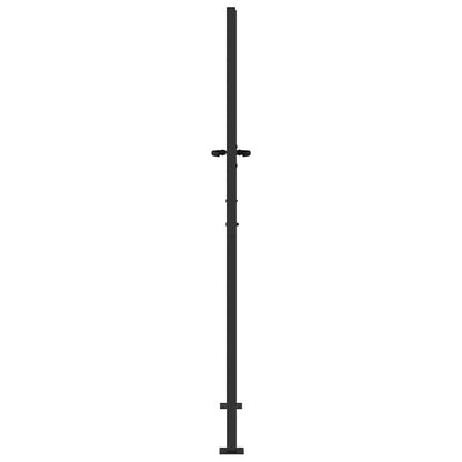 Gartentor 105 X 205 Cm Pulverbeschichteter Stahl