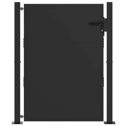 Gartentor 110 X 130 Cm Pulverbeschichteter Stahl