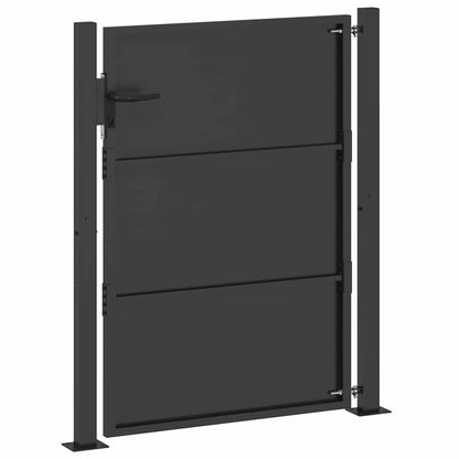 Gartentor 110 X 155 Cm Pulverbeschichteter Stahl