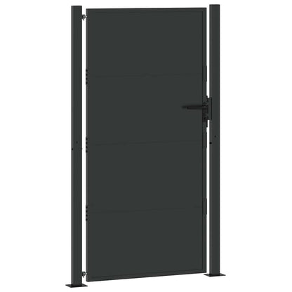 Gartentor 110 X 180 Cm Pulverbeschichteter Stahl