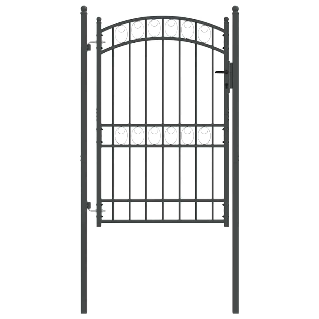 Zauntor Emmen 200 X 100 Cm Pulverbeschichteter Stahl