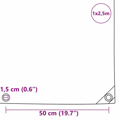 Plane 650G / M² Canvas Mit Pvc-Beschichtung Braun