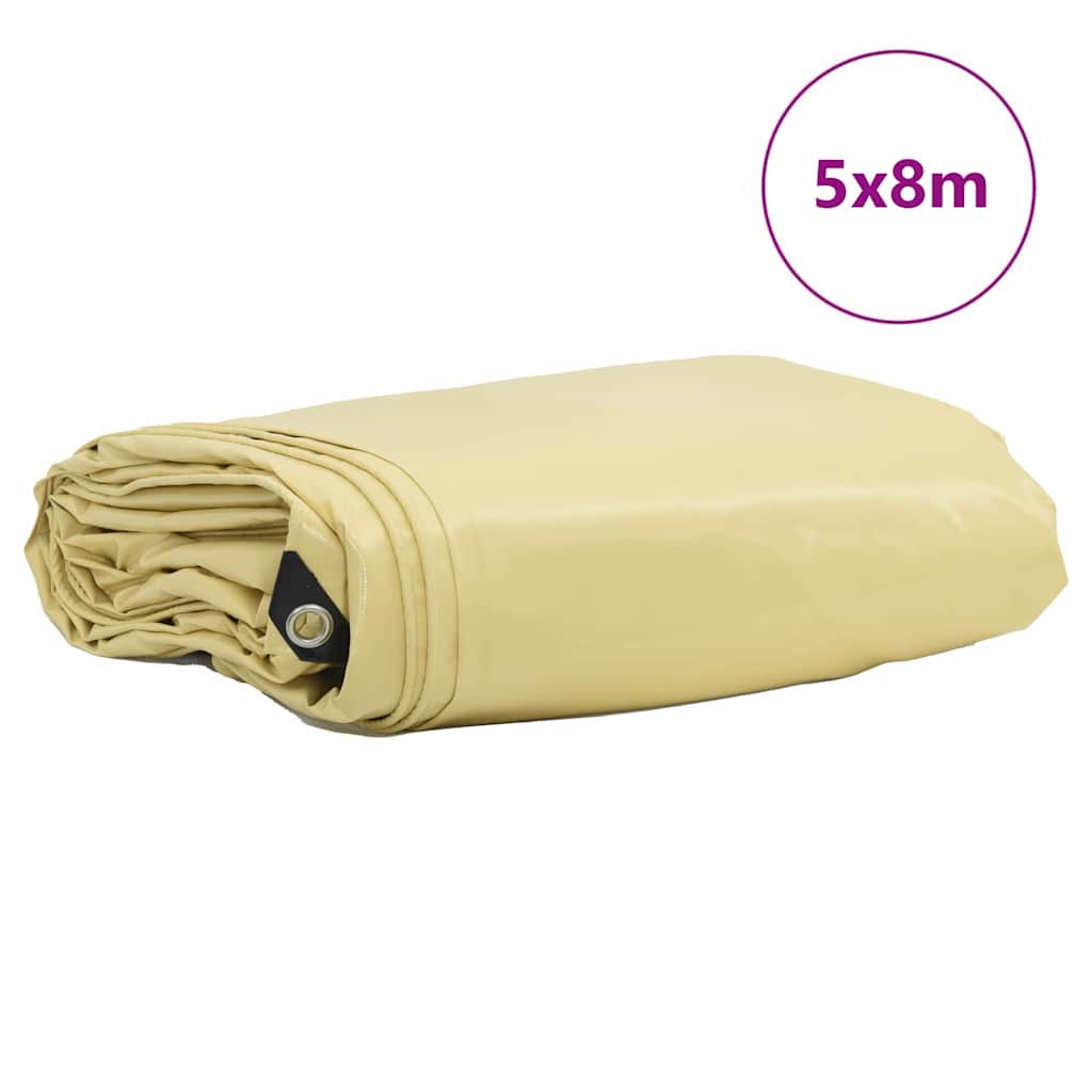 Plane 650G / M² Canvas Mit Pvc-Beschichtung Beige