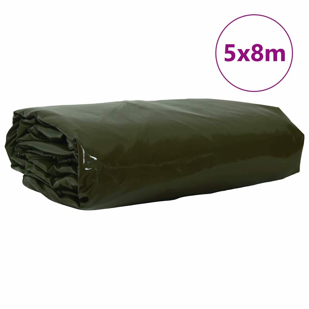 Plane 650G / M² Olive Grün Canvas Mit Pvc-Beschichtung Olivgrün