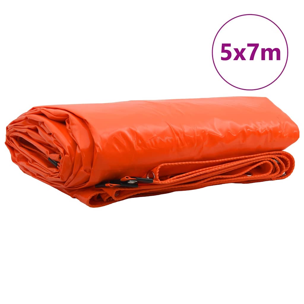 Plane 650G / M² Canvas Mit Pvc-Beschichtung Orange