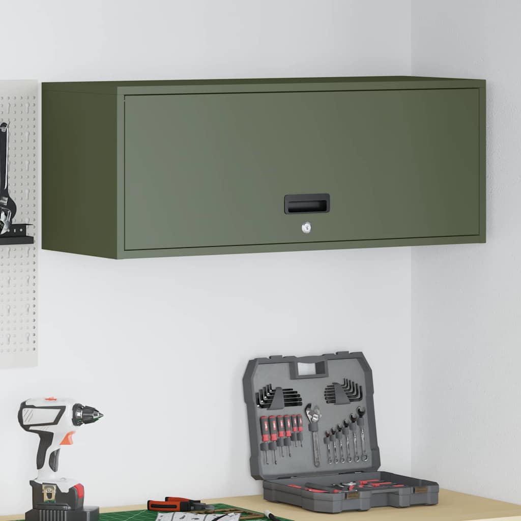 Wandschrank Für Die Garage Mit Gasdrucklift-Tür