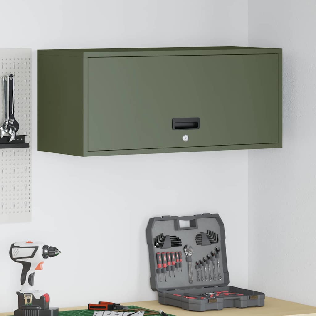 Wandschrank Für Die Garage Mit Gasdrucklift-Tür