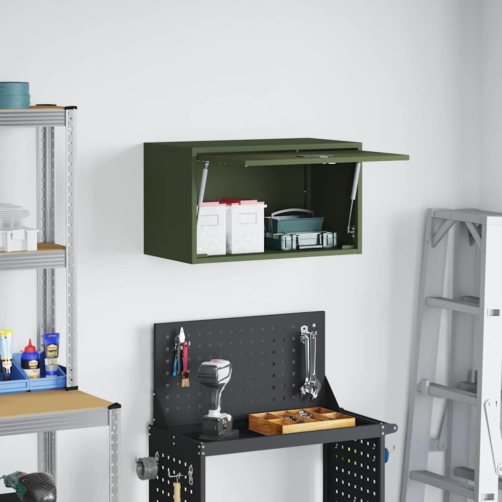 Wandschrank Für Die Garage Mit Gasdrucklift-Tür