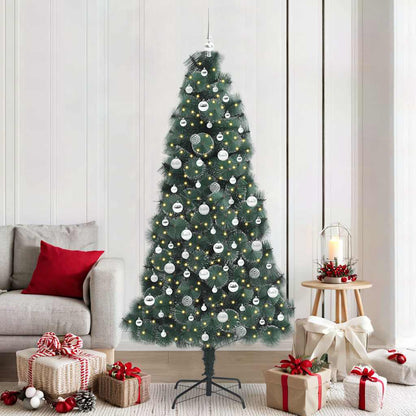 Künstlicher Beleuchteter Weihnachtsbaum Mit Kugel-Set