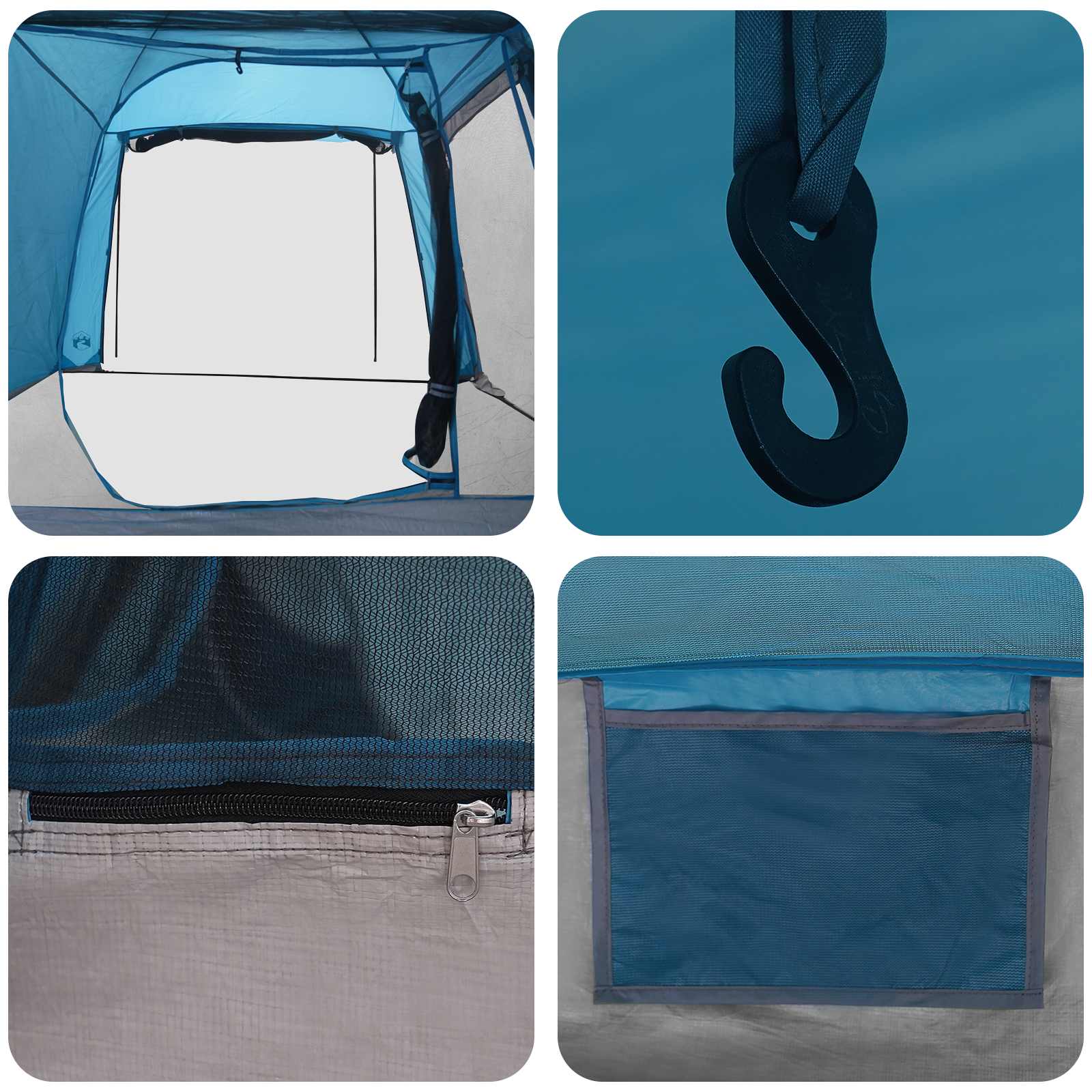 Tunnelzelt 361 X 235 X 147 Cm