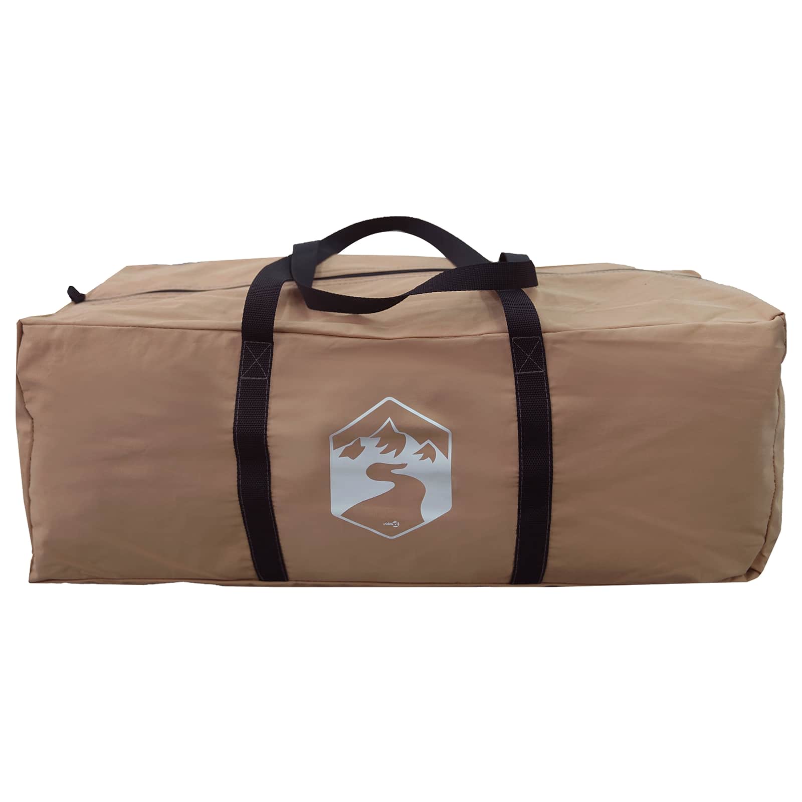 Hütten-Zelt 340 X 246 X 210 Cm Polybaumwolle