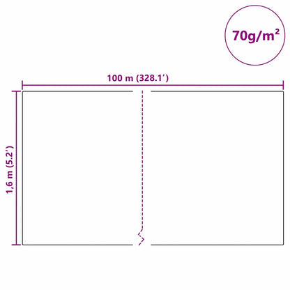 Winterschutz Fur Pflanzen 100 X 1,6 M Vliesstoff