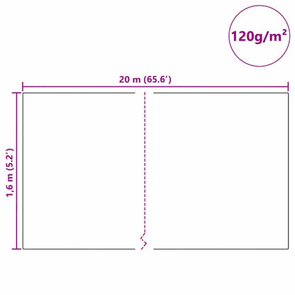 Winterschutz Fur Pflanzen 20 X 1,6 M Vliesstoff