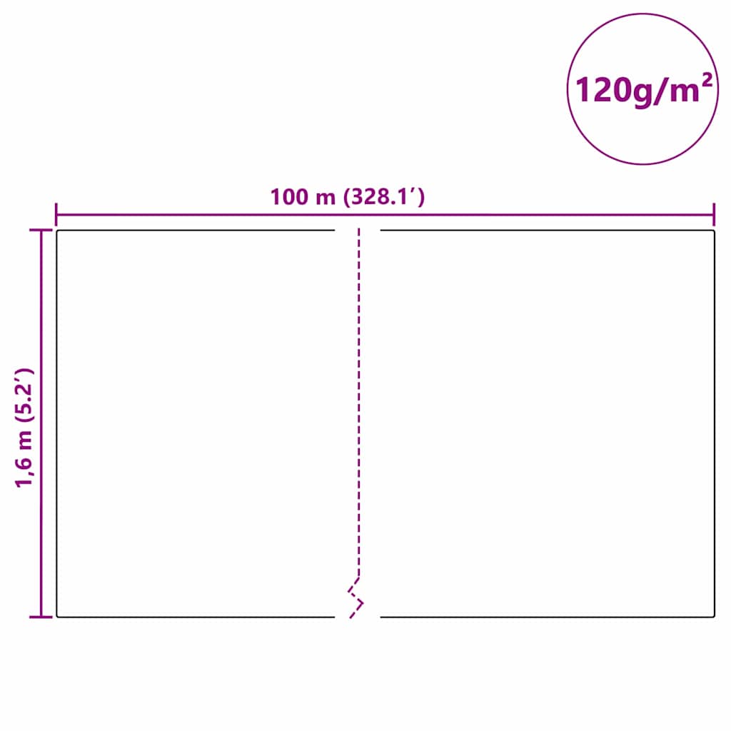 Winterschutz Fur Pflanzen 100 X 1,6 M Vliesstoff