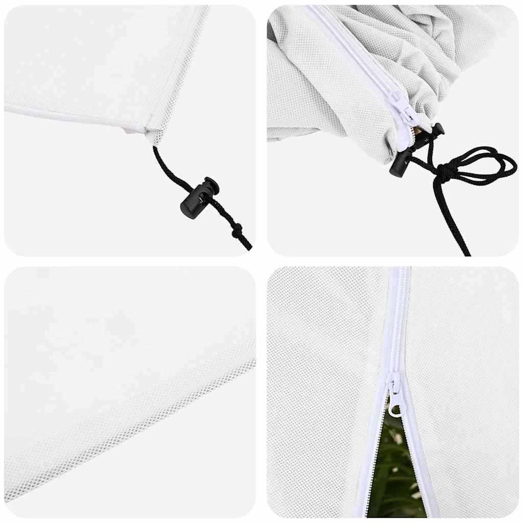 Winterschutz Fur Pflanzen 3 Pcs 3,5 X 3,93 M Vliesstoff Weiß