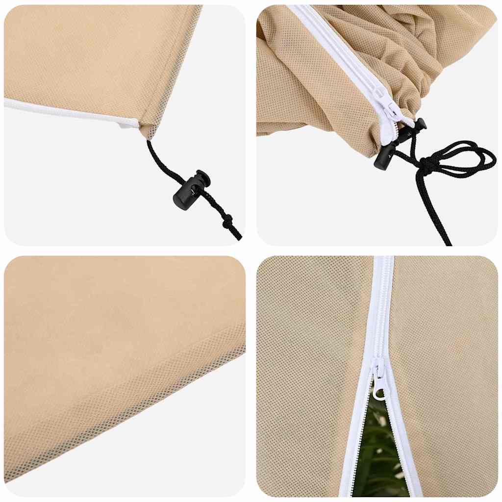Winterschutz Fur Pflanzen 3 Pcs 3,5 X 3,93 M Vliesstoff Beige