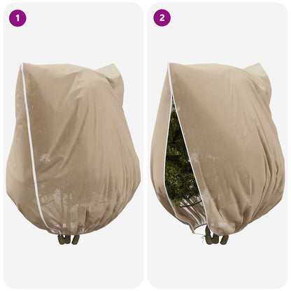 Winterschutz Fur Pflanzen 3 Pcs 3,5 X 3,93 M Vliesstoff Beige