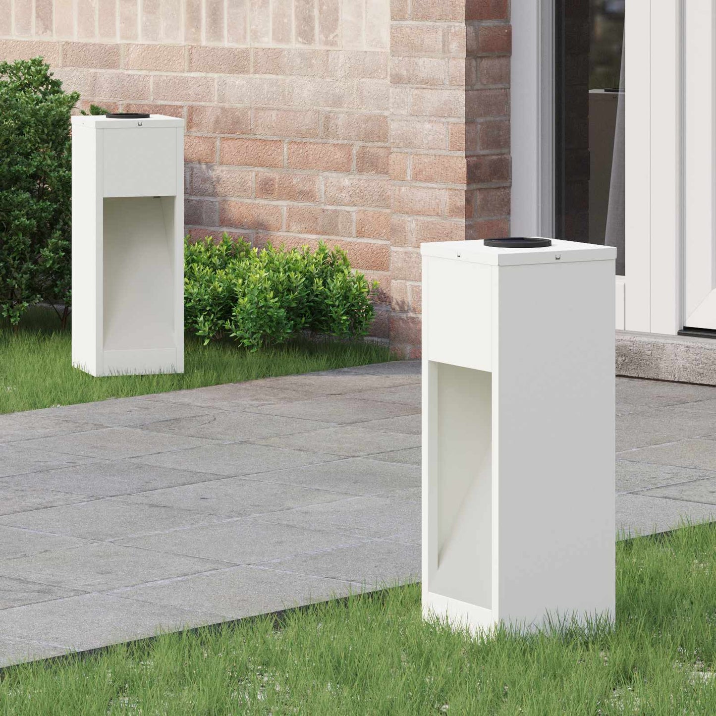 Solar Led Wegeleuchte 2 Pcs Bronze