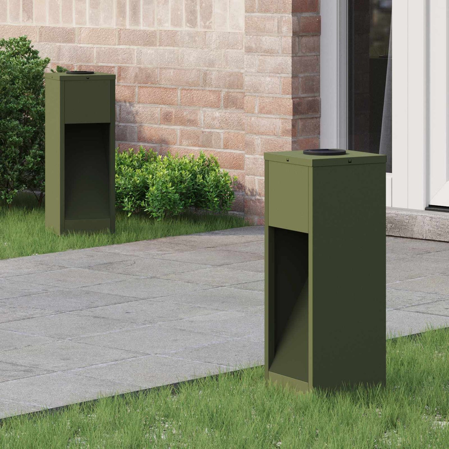 Solar Led Wegeleuchte 2 Pcs Bronze