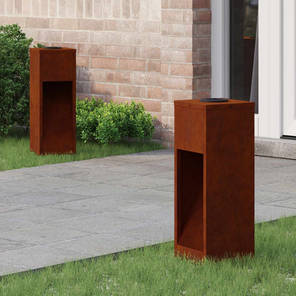 Solar Led Wegeleuchte 2 Pcs Bronze