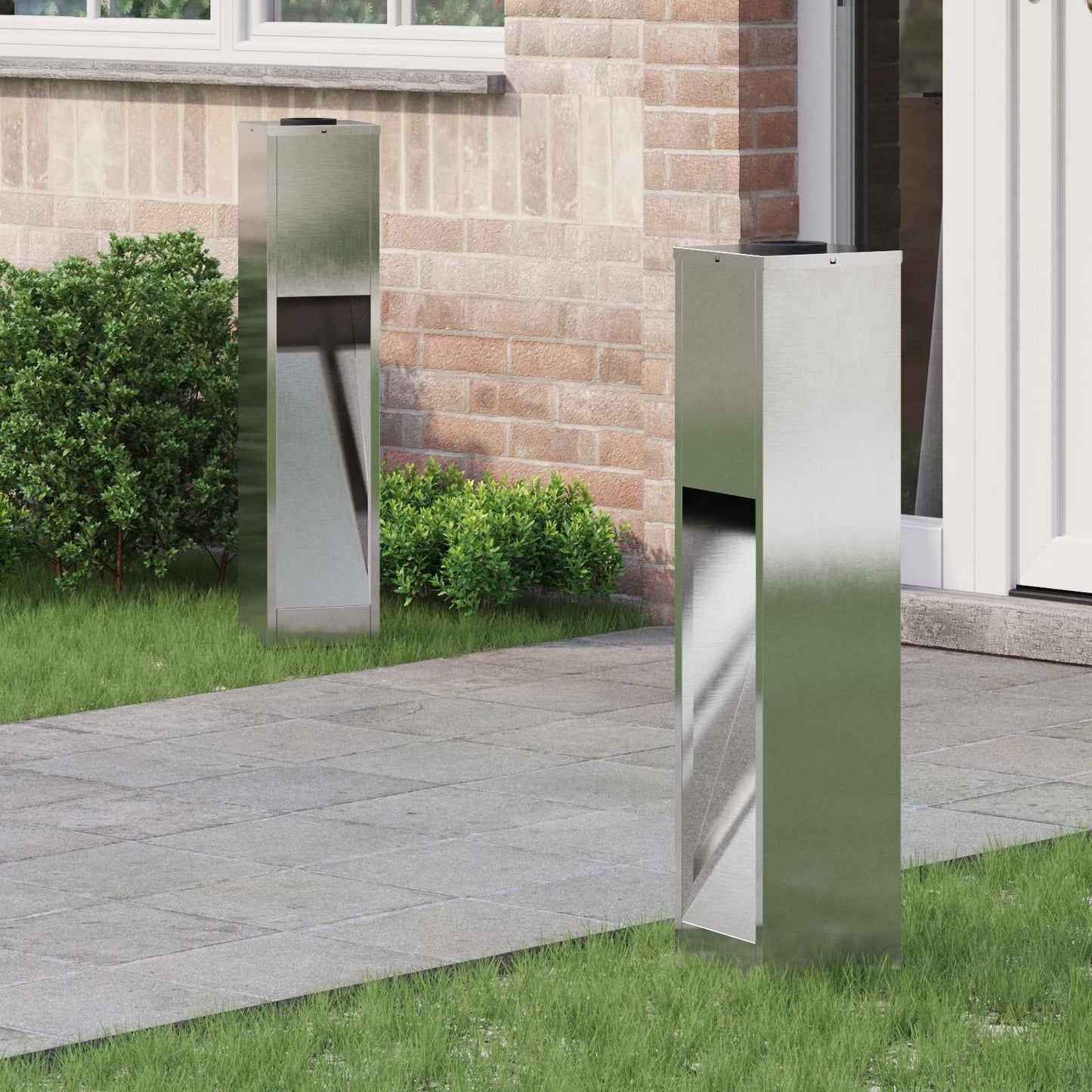 Solar Led Wegeleuchte 2 Pcs Bronze