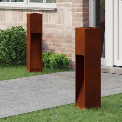 Solar Led Wegeleuchte 2 Pcs Bronze