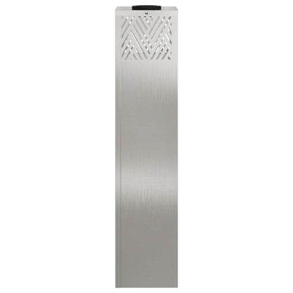 Solar Led Weg Licht 2 Pcs Silber