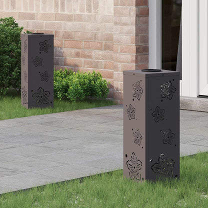 Solar Led Weg Licht 2 Pcs Silber Galvanisiertes Stahl