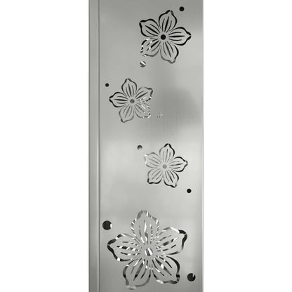 Solar Led Weg Licht 2 Pcs Silber Galvanisiertes Stahl