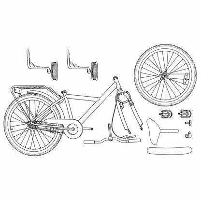 Kinderfahrrad Für 3-5 Jahre Alt