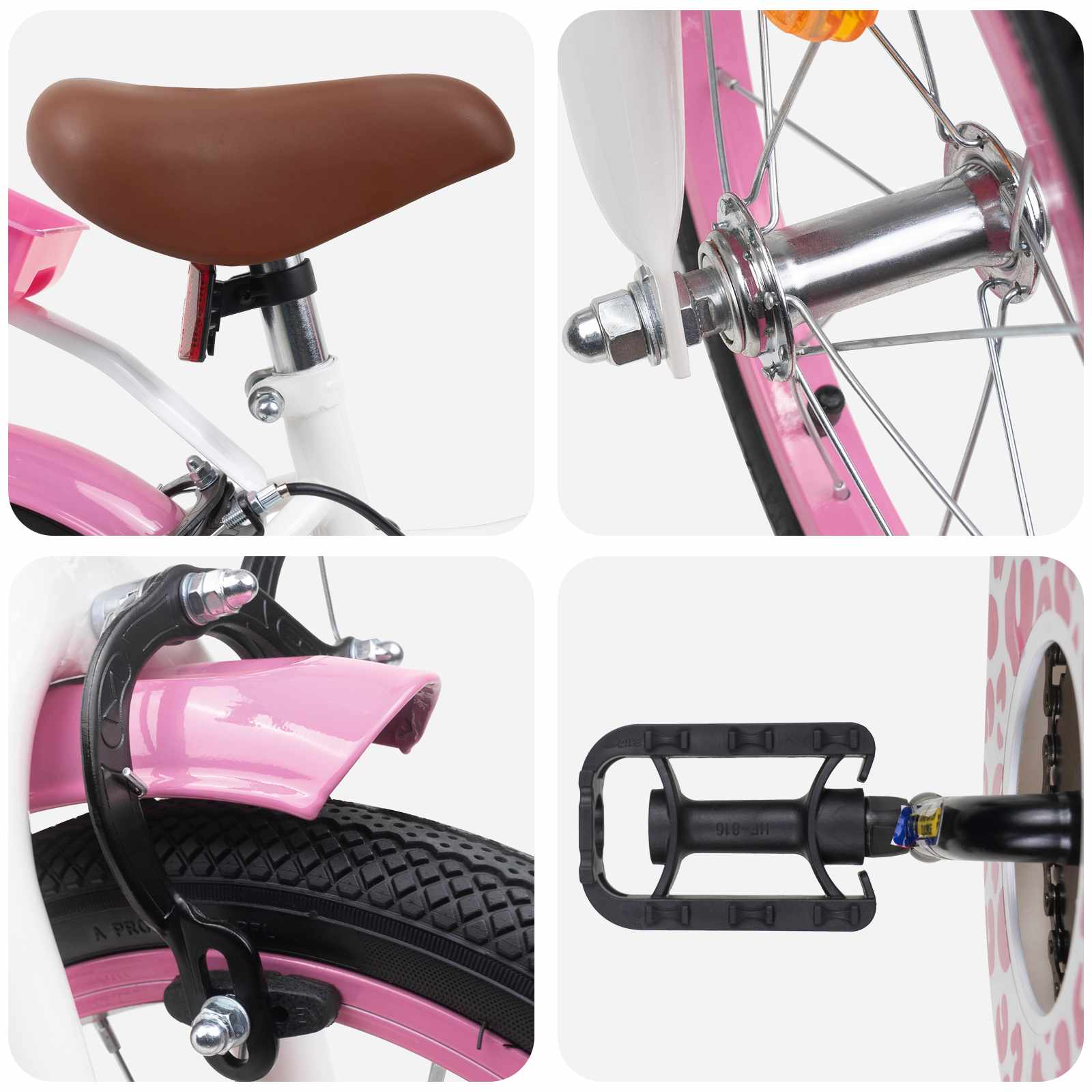 Kinderfahrrad Mit Stützrädern Für 4-6 Jahre Alt