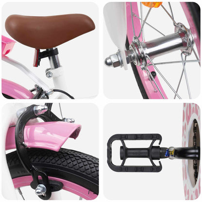 Kinderfahrrad Mit Stützrädern Für 4-6 Jahre Alt