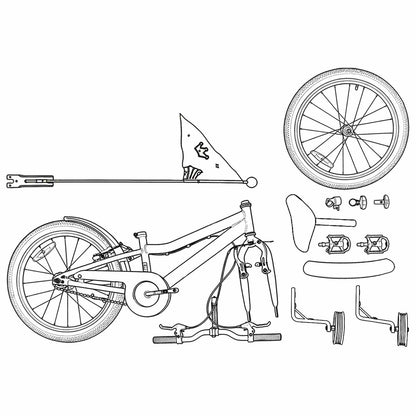 Kinderfahrrad Für 4-6 Jahre Alt