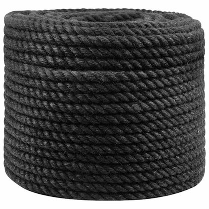 Juteseil 20 100% Tossa Jute Schwarz
