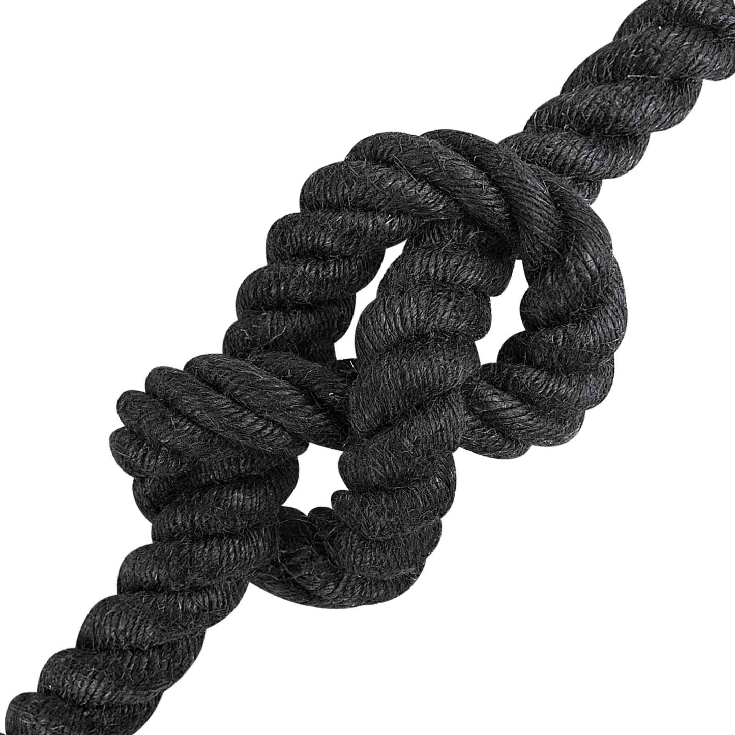 Juteseil 20 100% Tossa Jute Schwarz