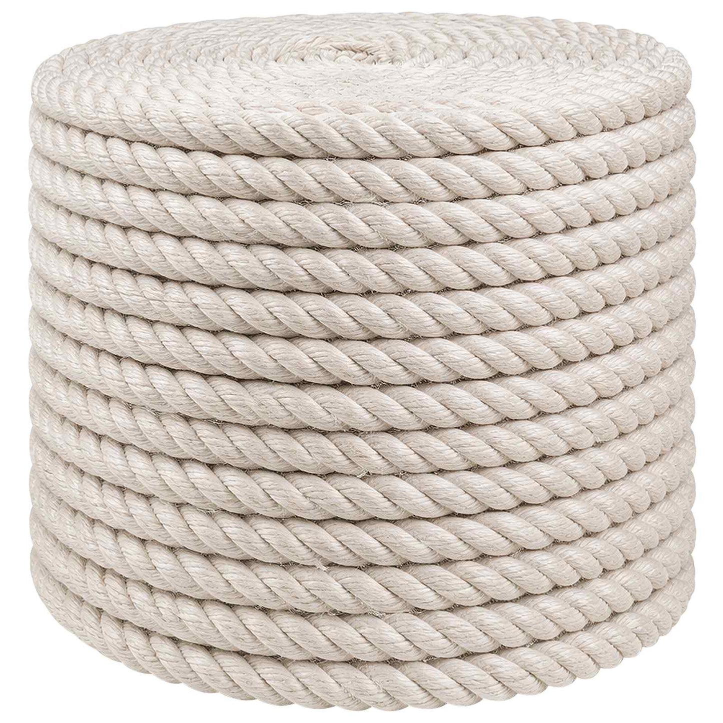 Juteseil 50 100% Tossa Jute Weiß