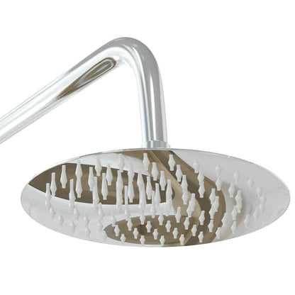 Outdoor-Dusche 225 Cm Imprägniertes Kiefernholz Und Edelstahl